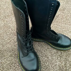 Tall Black Dr. Martens
